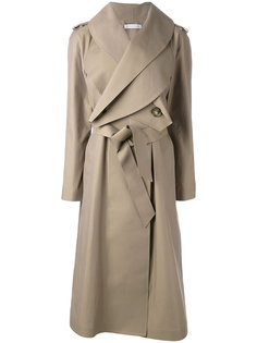 длинное пальто с поясом J.W.Anderson