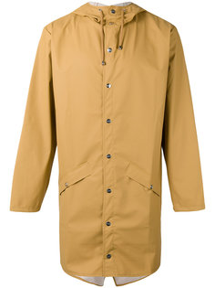 hooded zip up jacket Rains