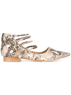 pointed buckle strap pumps Toga Pulla