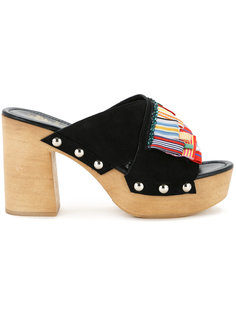 patch detail mules Mr &amp; Mrs Italy