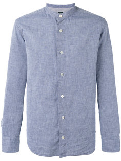 рубашка с узким воротником-стойкой Eleventy