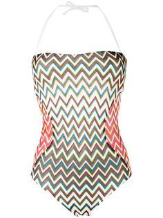 купальник с принтом зигзаг Missoni