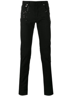 декорированные джинсы  Dior Homme