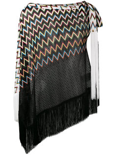 трикотажная блузка с узором зигзаг  Missoni