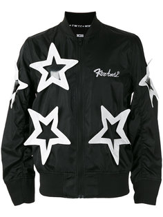 star appliqué bomber jacket KTZ