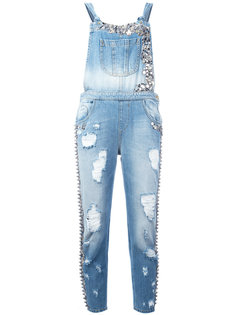 embellished denim jumpsuit Amen Amen.