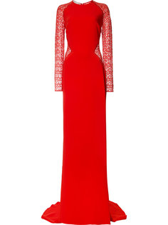 lace panel maxi dress Stella McCartney