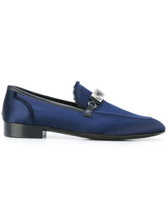 crystal-embellished satin loafers Giuseppe Zanotti Design