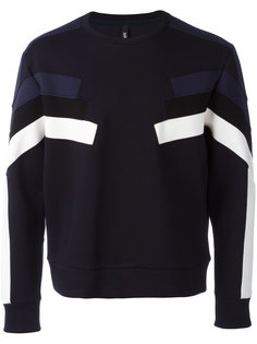 sleeve panel sweatshirt  Neil Barrett