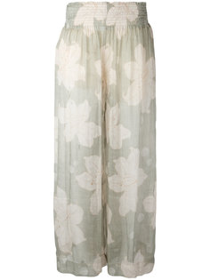 floral print trousers  Forte Forte