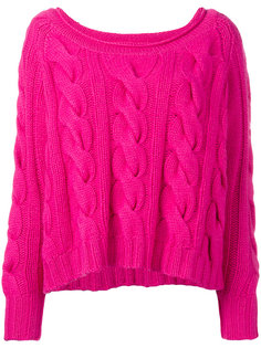 chunky cable slouch jumper N.Peal