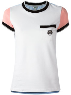 colour block T-shirt Kenzo