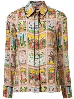 multi-print shirt Alice+Olivia