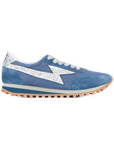 contrast lace up trainers  Marc Jacobs