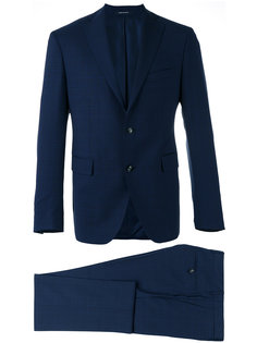 two-piece plaid suit Tagliatore