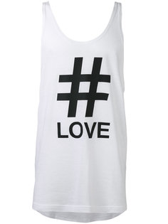 топ с принтом love Ports 1961