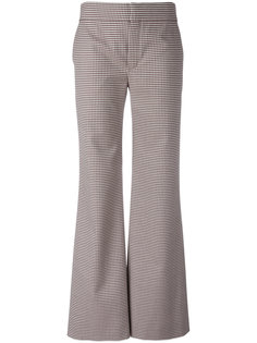 check flared trousers Chloé
