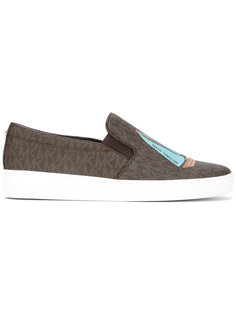 boat patch slip-on trainers Michael Michael Kors