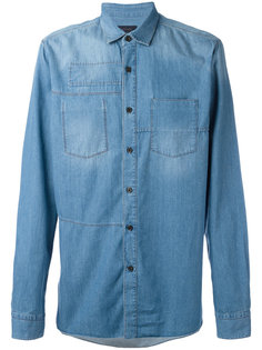джинсовая рубашка Lanvin