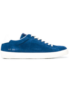 classic lace-up sneakers Leather Crown