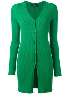 elongated ribbed cardigan Twin-Set