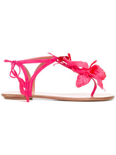 flower T-bar sandals  Aquazzura