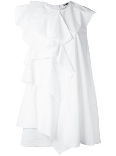 ruffled shift dress MSGM