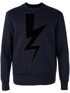 Lightning Bolt sweatshirt Neil Barrett