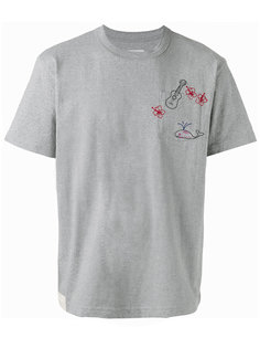 embroidered chest t-shirt Sacai