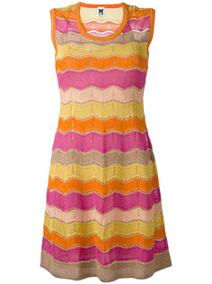 платье с волнистым узором M Missoni