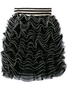 knitted ruffle mini skirt Alexander McQueen