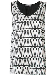 printed tank top  Issey Miyake