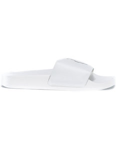 logo print flip flops Marcelo Burlon County Of Milan