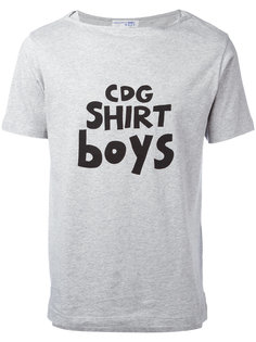 футболка с принтом логотипа Comme Des Garçons Shirt