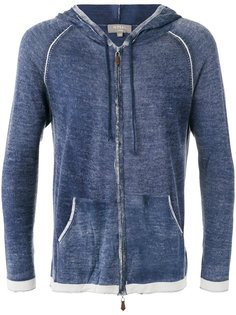 printed long sleeve hoodie N.Peal