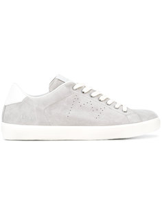 classic lace-up sneakers Leather Crown