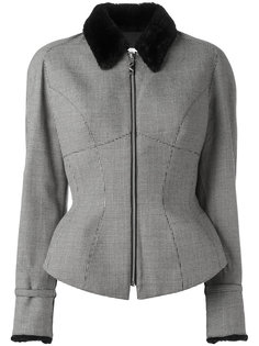 houndstooth jacket Thierry Mugler Vintage