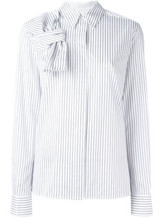 bow detail striped shirt Victoria Victoria Beckham