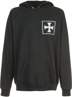 cross print hoodie  Enfants Riches Deprimes