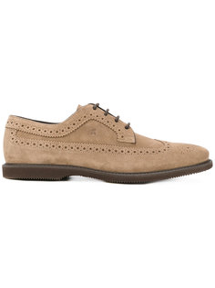 suede Oxford shoes Hogan