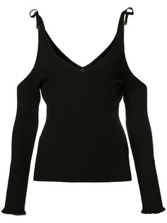 cut-out ribbed jumper Rosetta Getty