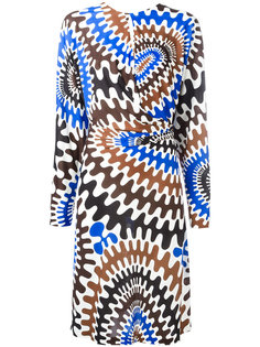 платье с узором Wheels Emilio Pucci
