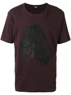 flaming skull T-shirt The Kooples