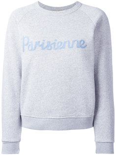 толстовка с принтом Parisienne  Maison Kitsuné