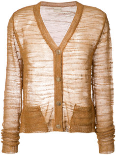 sheer knitted cardigan Simon Miller