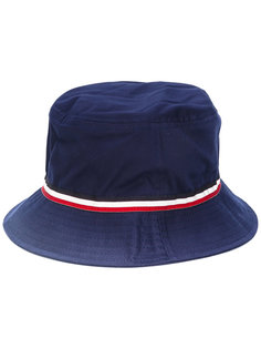 шляпа с полосатой отделкой Moncler