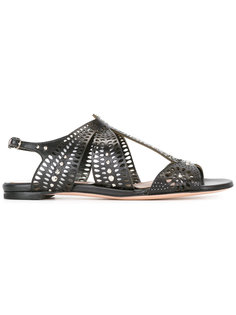 laser-cut sandals Alexander McQueen