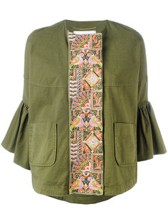 Пиджак с рукавами-клеш и вышивкой  Bazar Deluxe