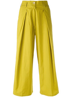 pleated cropped trousers  Forte Forte