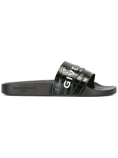 logo print slides Givenchy